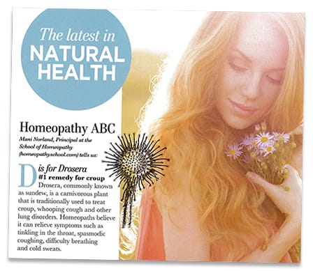 A-Z Homeopathy in Natural Health