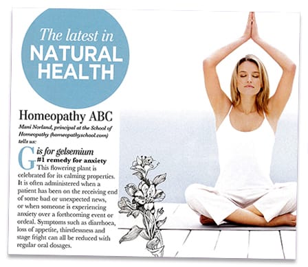 A-Z Homeopathy in Natural Health