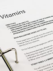 Nutrition Advisor page