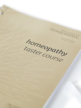 Homeopath Taster Course cover