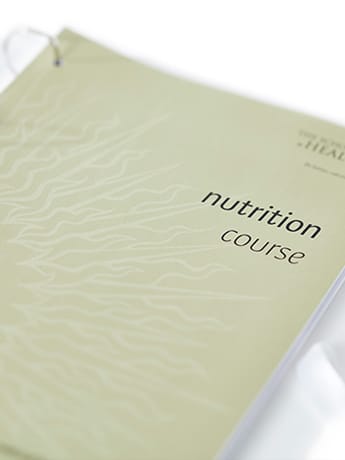 Nutrtional Therapist folder cover