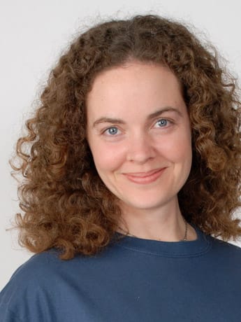 Theresa in blue t shirt 1