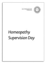 School of Homeopathy Supervision day